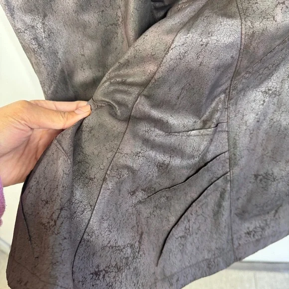 Camelot Italy Brown Cargo Midi Skirt Size S Embellished Utility Boho Grunge - Picture 14 of 16